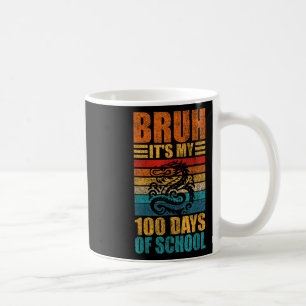 Bruh seine 100 Tage des Schuldrachen 100. Kaffeetasse