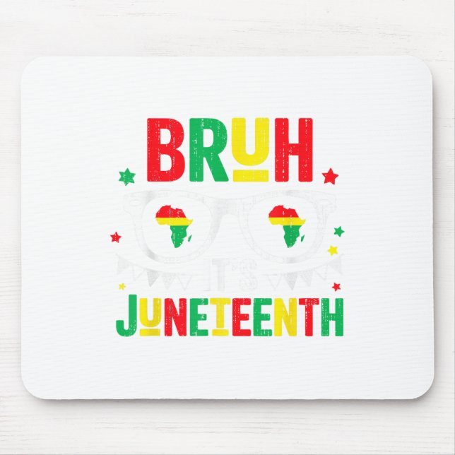 Bruh Seine Freiheit im Juni 19. Juni 1865 Afrika Mousepad (Vorne)