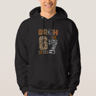 Bruh Six Seven 67 Meme Wildtierdruck Streetwear Hoodie