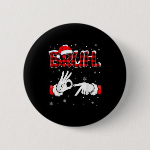 Bruh Six Seven 6 7 Meme Gen Alpha Slang 6 7 Hände  Button