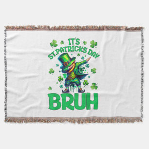 Bruh St. Patrick's Day Decke