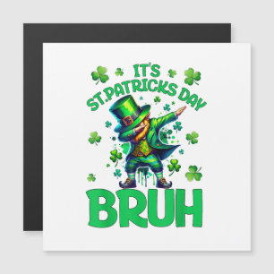 Bruh St. Patrick's Day Magnetkarte