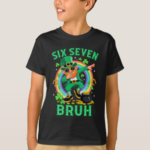 Bruh St. Patricks Day Six Seven Kinder Jungen Männ T-Shirt