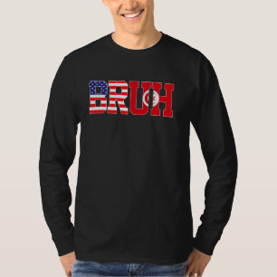 Bruh USA Tunesien Country Flag American Tunisian G T-Shirt
