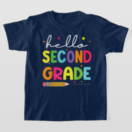 Bruh We Back 2nd Grade Back to School Second Grade T-Shirt