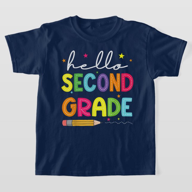 Bruh We Back 2nd Grade Back to School Second Grade T-Shirt (Ablage )