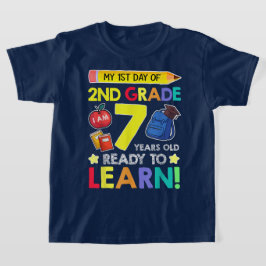 Bruh We Back 2nd Grade Back to School Second Grade T-Shirt