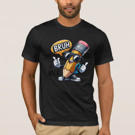 Bruh We Back, Back To School Teacher T-Shirt