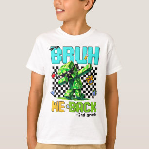 Bruh We Ck 2. Klasse CK to School Gamer Dabbing Bo T-Shirt