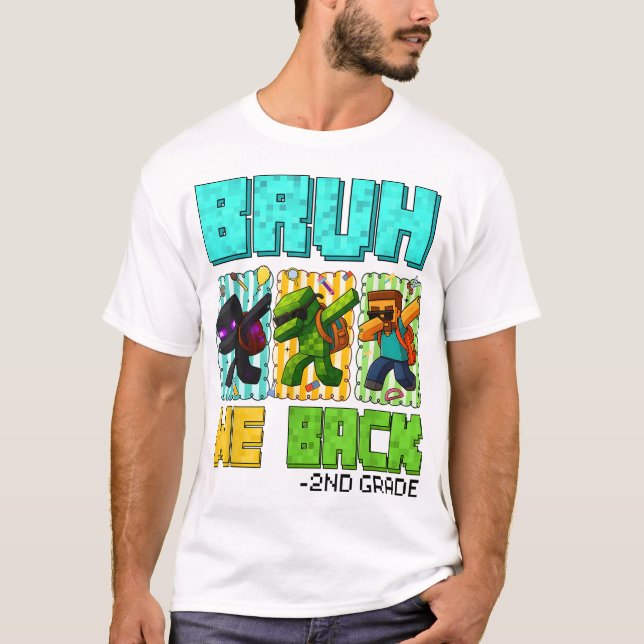 Bruh, wir kehren zurück zum SchulGamer T-Shirt (Vorderseite)