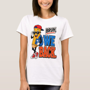 Bruh Wir Sind Zurück Bleistift-Maskottchen Zurück T-Shirt