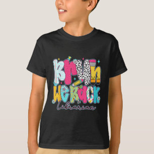 Bruh wir sind zurück Lehrer-Shirt Bibliothekar Bib T-Shirt