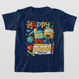 Bruh Wir Zurück 2. Klasse Zurück zur Schule Zweite T-Shirt