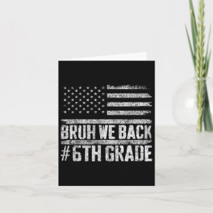 Bruh, wir zurück in die 6. Klasse 4. Juli zurück z Karte