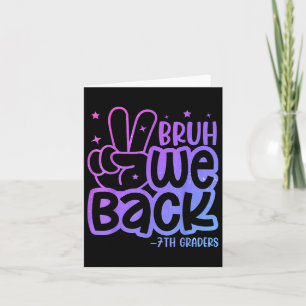 Bruh wir zurück zum siebten Schuljahr Karte