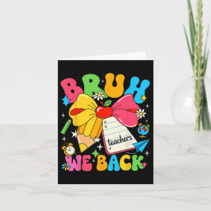 Bruh, wir zurück zur Schule für den Stift 5 Karte