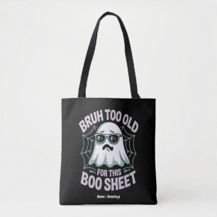 Bruh Zu Alt für dieses Boo-Blatt Lustiges Hallowee