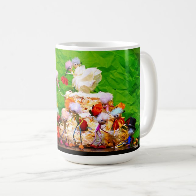 Bruidsfeest van de Fubby's. Kaffeetasse (VorderseiteRechts)