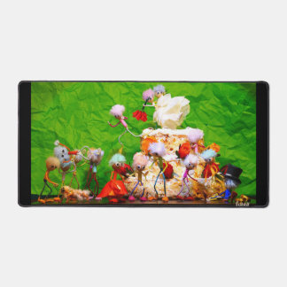 Bruidsfeest van de Fubby's. Schreibtischunterlage