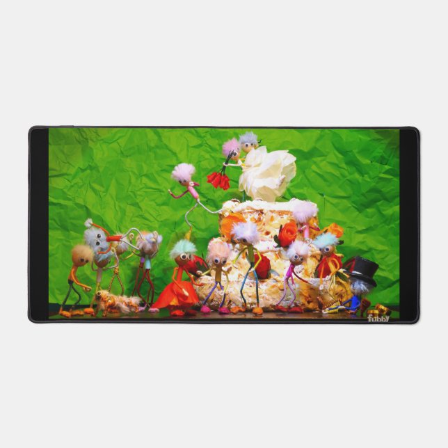 Bruidsfeest van de Fubby's. Schreibtischunterlage (Vorderseite)