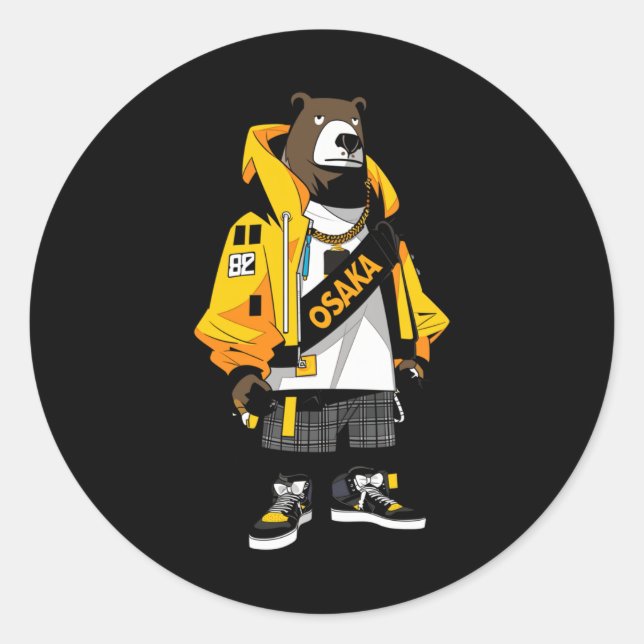 Bruin Boutique Sticker (Vorderseite)