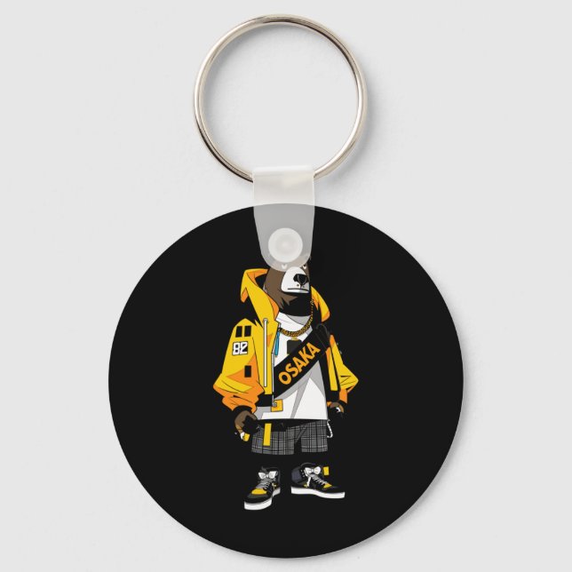 Bruin Boutique Sticker Schlüsselanhänger (Vorderseite)