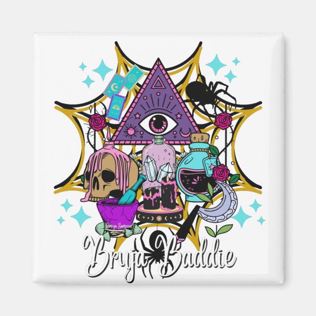 Bruja Baddie Magnet (Vorne)