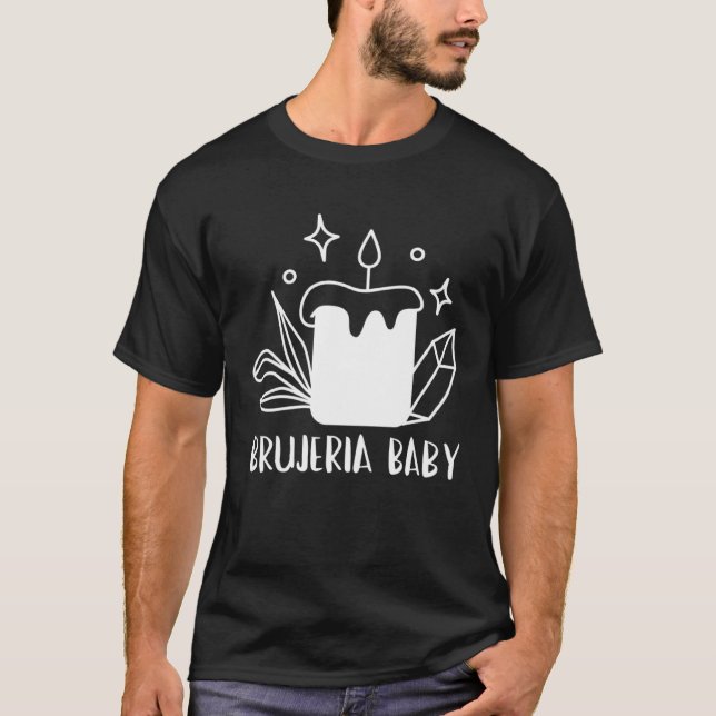 Brujeria Baby Mexican Witchcraft Wiccan Brujeria T-Shirt (Vorderseite)