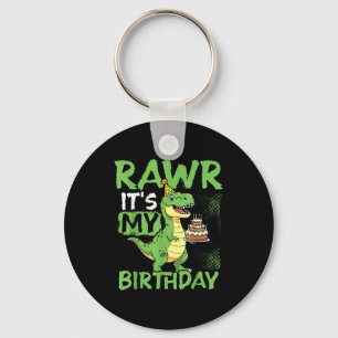 Brüll Es ist mein Geburtstag Lustige T-Rex-Party  Schlüsselanhänger
