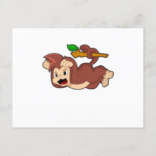 Brüllaffe Postkarte