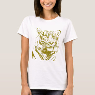 Brüllen des Naturschutzes : der Tiger T-Shirt