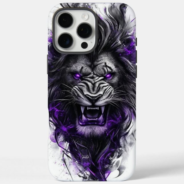 Brüllen des Schattenkönigs Case-Mate iPhone Hülle (Rückseite)