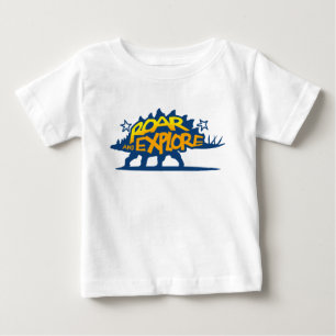 Brüllen und Entdecken Baby T-shirt