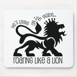 Brüllen wie ein Löwe Mousepad