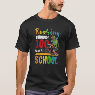 Brüllend durch 100 Tage Schul-Monstertruck D T-Shirt