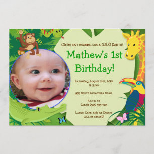 "Brüllend für etwas Spaß" Party Einladung