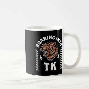 Brüllend in Tk Brüllender Tiger Zurück zur Schule  Kaffeetasse