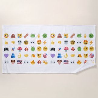 Brüllende Kitty 35 Emoji-Zeitachse GME MOASS DFV M Strandtuch