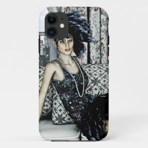 Brüllende Zwanziger Vintage Retro 20er 30er Jahre Case-Mate iPhone Hülle