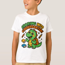 Brüllendes Kindergarten-Dinosaurier-T-Shirt T-Shirt