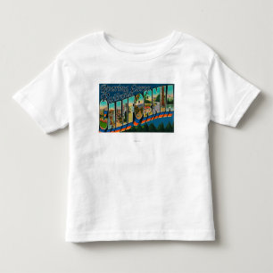 Brüllenlager-Eisenbahn, CA - große Kleinkind T-shirt