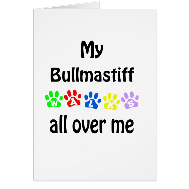 Brullmastiff Walks Design (Vorne)