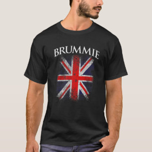Brummie Vintage Retro Britische Flagge Lustig T-Shirt