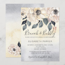 Brunch & Bubbly Aquarell Brautparty