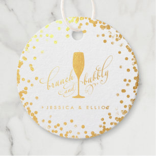 Brunch & Bubbly Bachelorette Verlobung Brunch Fav Geschenkanhänger