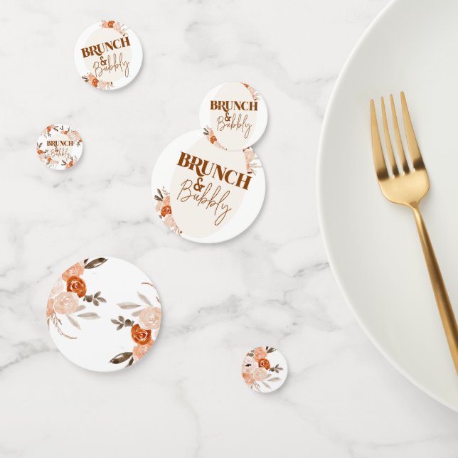 Brunch & Bubbly, Brautparty, Blumenpapp Konfetti (Gruppe)