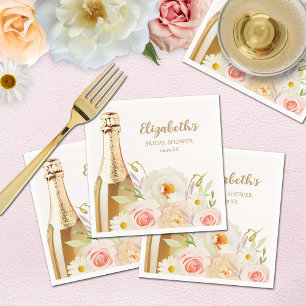 Brunch & Bubbly Brautparty Serviette