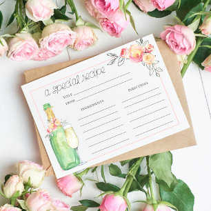 Brunch & Bubbly Bridal Brunch Rezept Card