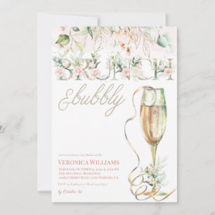 Brunch & Bubbly Bridal Dusche Einladung