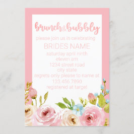 Brunch & Bubbly Einladung